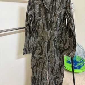 Vintage Ranger Grey Tigerstripe Camo Coveralls